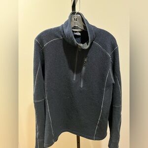Kuhl Blue 1/4 Zip Sweater